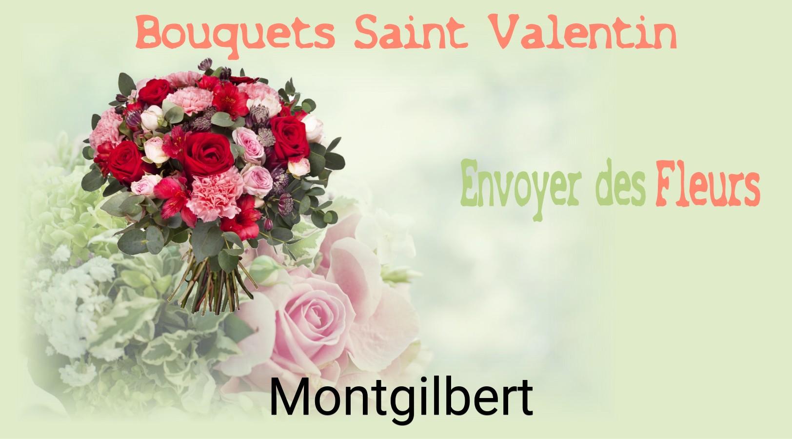 Roses de Saint-Valentin livrées à Montgilbert